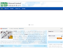Tablet Screenshot of eletrend.com
